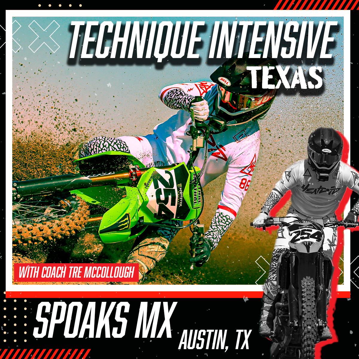 5 Day Motocross Technique Intensive (Spoaks MX) Lockhart, Texas