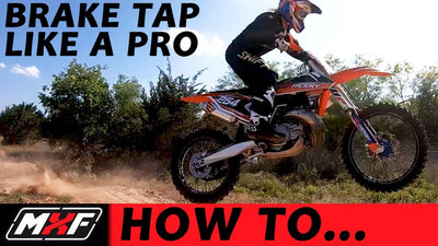How to Brake Tap on a Dirt Bike - Perfect Your Motocross Jumping Skills!!
