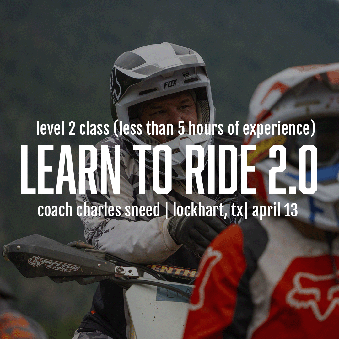 LearnToRide 2.0: Lockhart, Texas | April 13