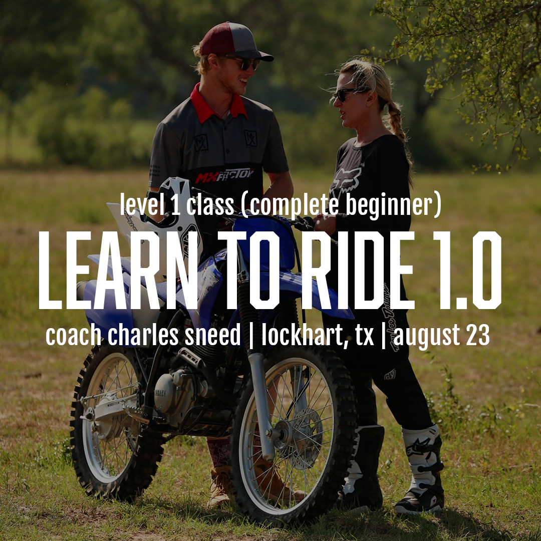 LearnToRide 1.0: Lockhart, Texas | August 23